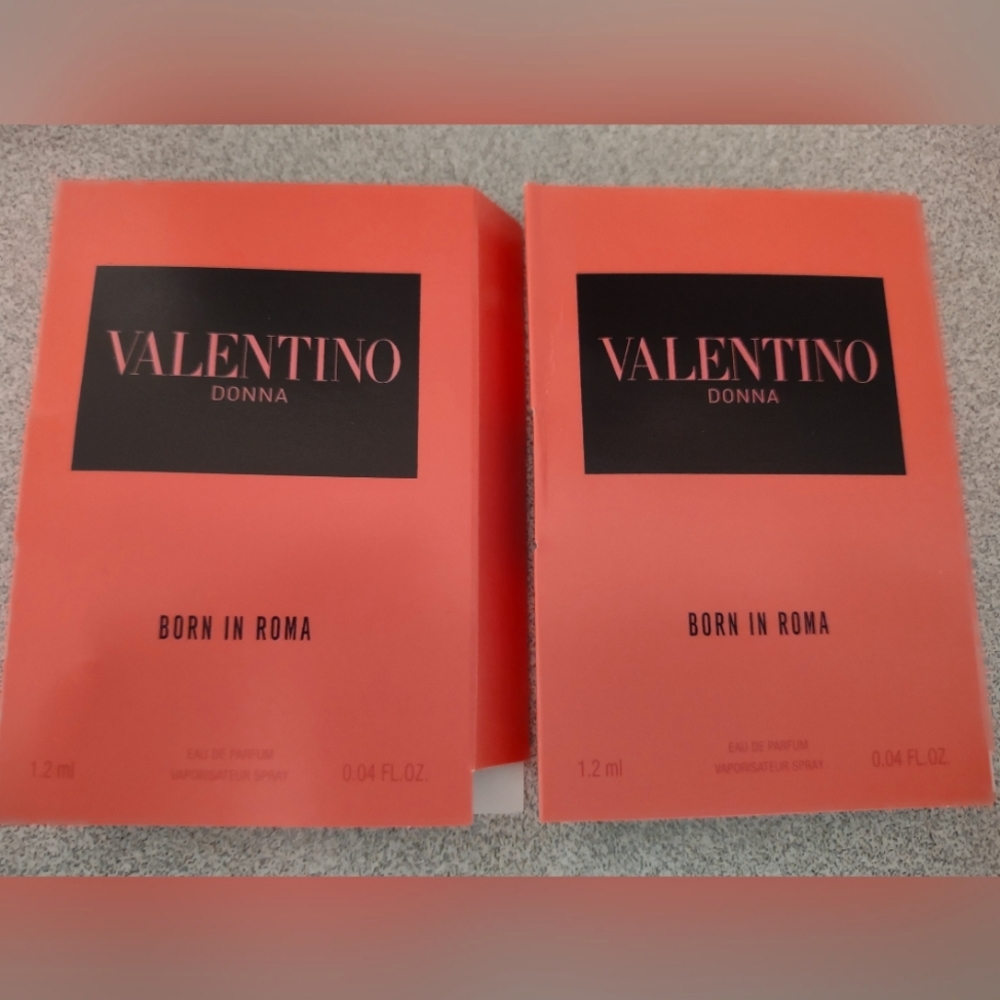 Valentino Born in Roma x 2 vials brand new
